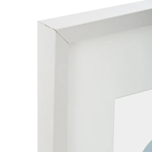 Cadre photo "Manu" blanc 30x40cm