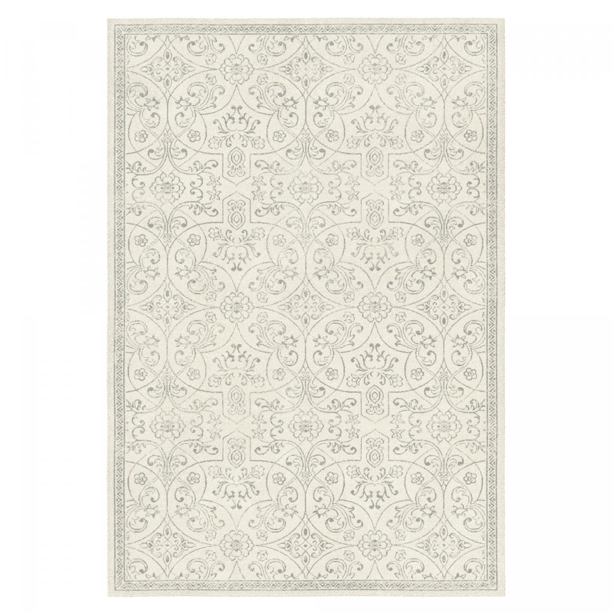 Tapis salon et chambre tissé motif fresque BELI