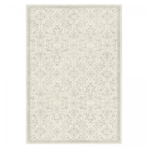 Tapis salon et chambre tissé motif fresque BELI