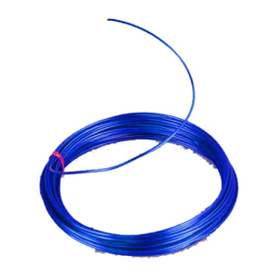 Filo Alluminio 2 Mm 12 Mt - Pezzi 6 - 1200X0,2X0,2 - Colore: Blu - Bianchi Dino - Decorazioni Varie