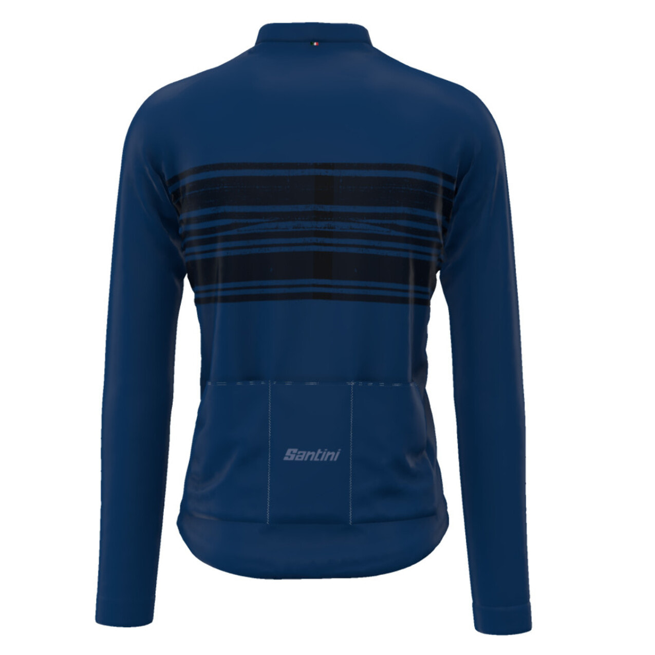 Mac - Maglia Manica Lunga - Blue - Uomo