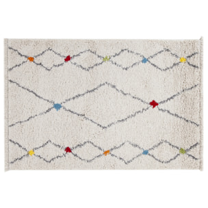 Tapis rectangulaire à motifs losanges 60 x 120 cm LIO