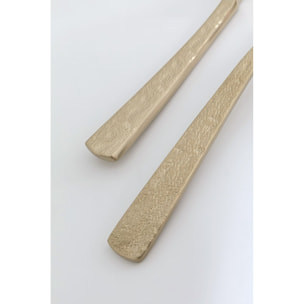 Couverts Alana 16 pièces dorés Kare Design