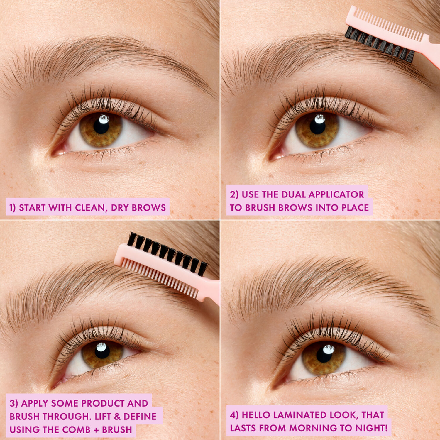 Brow Lift & Freeze Glue - Colle Sourcils Transparente Longue Tenue 7 ml