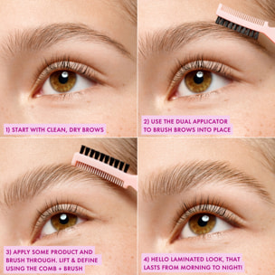 Brow Lift & Freeze Glue - Colle Sourcils Transparente Longue Tenue 7 ml