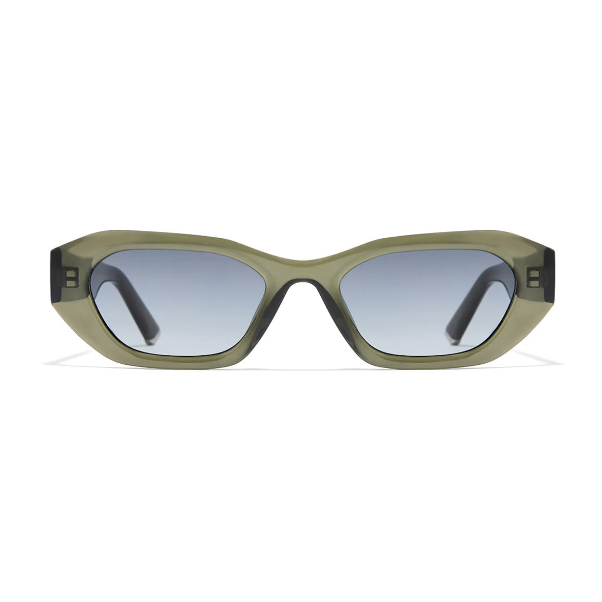 Gafas De Sol D. Franklin Meike Dark Green / Gradient Smoke