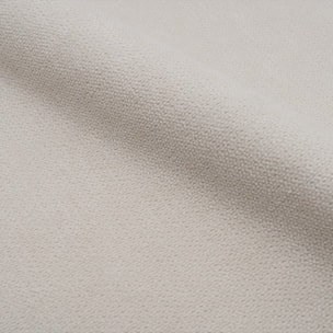 Lit double 140x190 cm en tissu beige et pieds doré - Koda