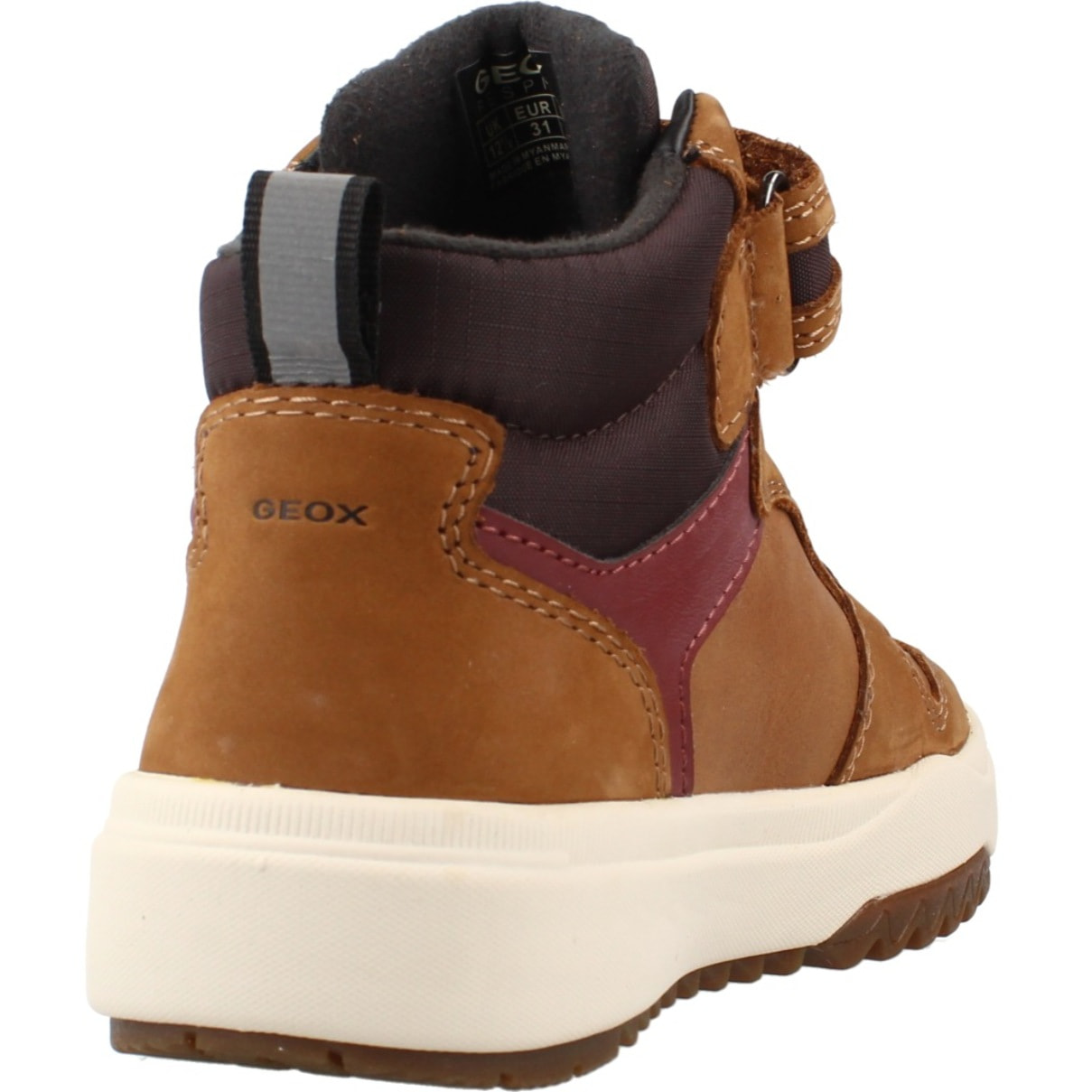 Botines Niño de la marca GEOX  modelo J26ERB 0ME32 MARRON CLARO