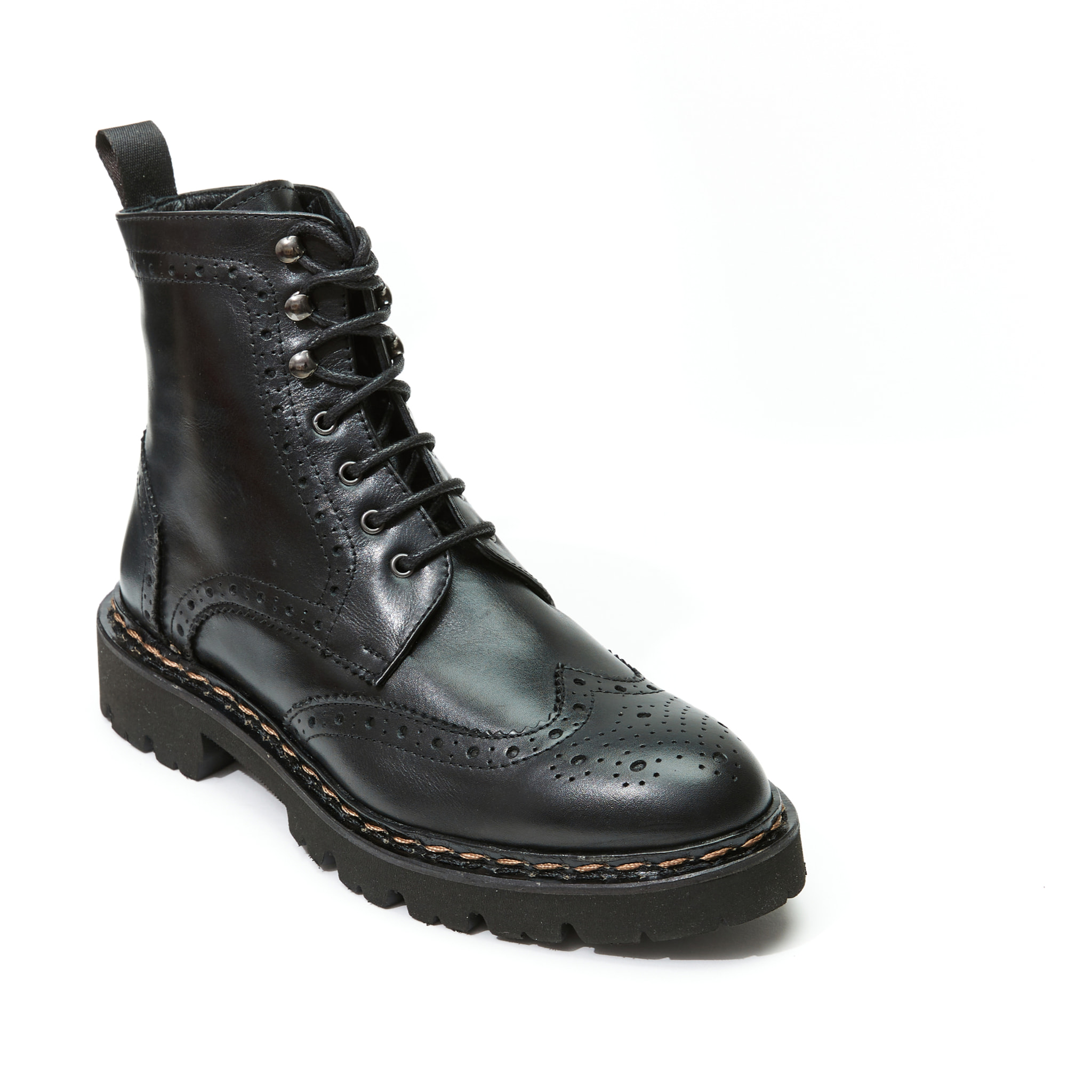 Derby Boot British Passport Nero