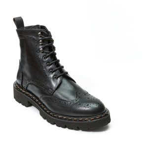 Derby Boot British Passport Nero