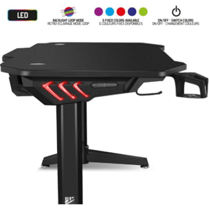 Bureau gamer SPIRIT OF GAMER HEADQUARTER 400 - RGB - Grande tail