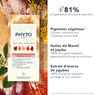Kit Coloration - Coloration Permanente 10 Blond Extra Clair