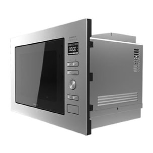 Microonde da incasso con piatto GrandHeat 2590 Built-In Steel Black Cecotec