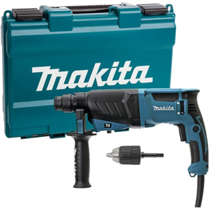 MAKITA Broca cinceladora SDS-Plus - 800W con portabrocas auto-apretante - HR2630X7