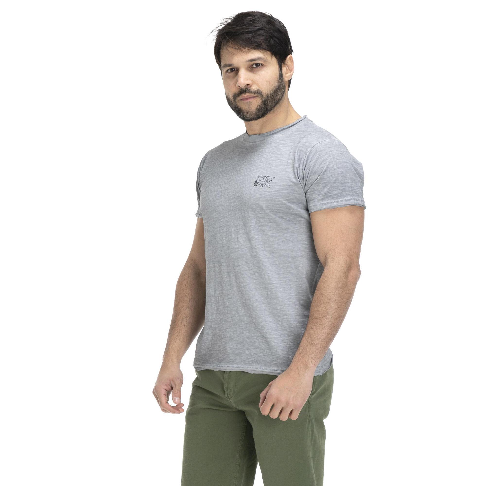 Camiseta hombre efecto lavado playa