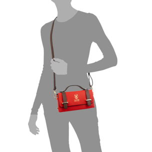 Bellante Bolso bandolera Mujer.Piel auténtica Ruga