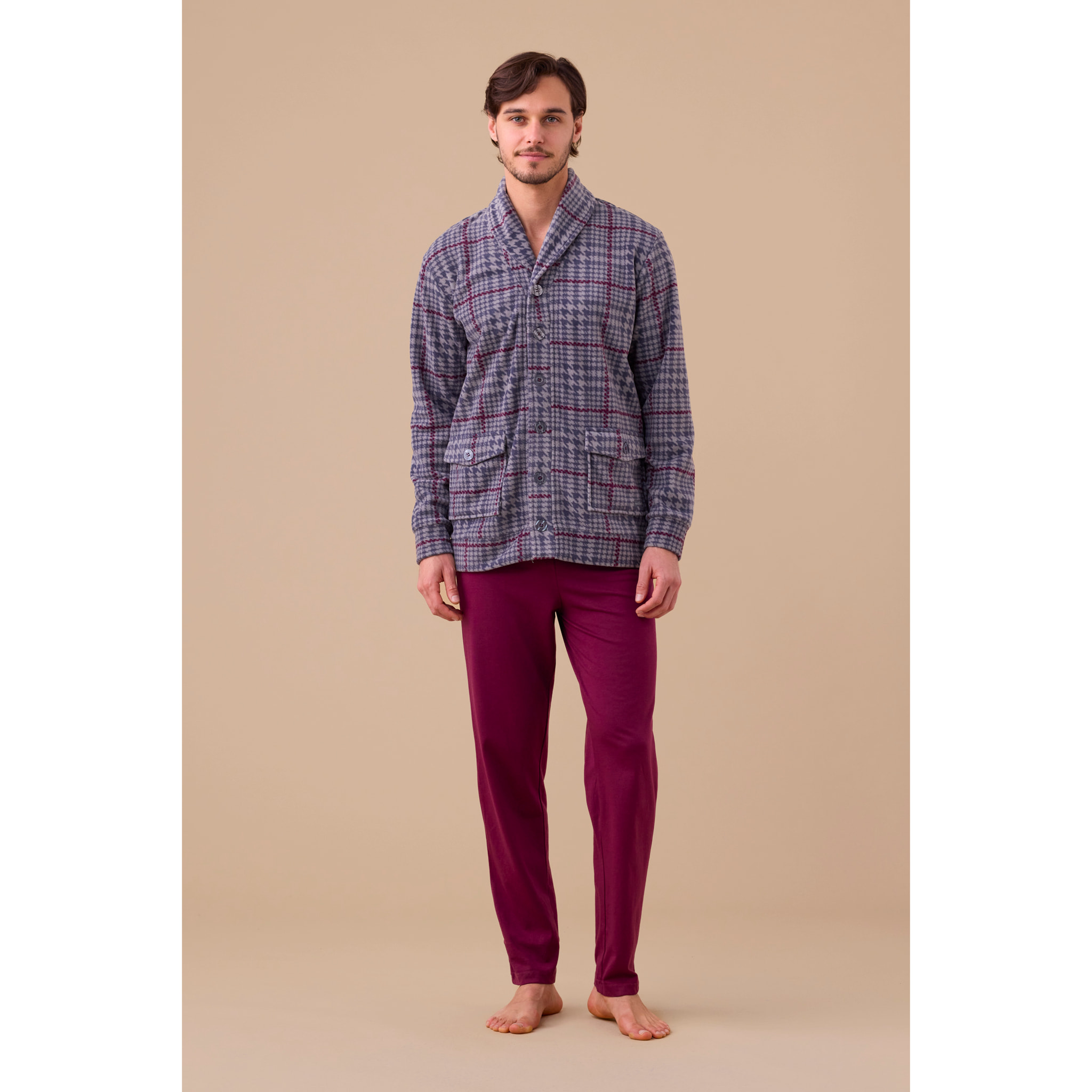 Giacca uomo micropile articolo galles. Noidinotte