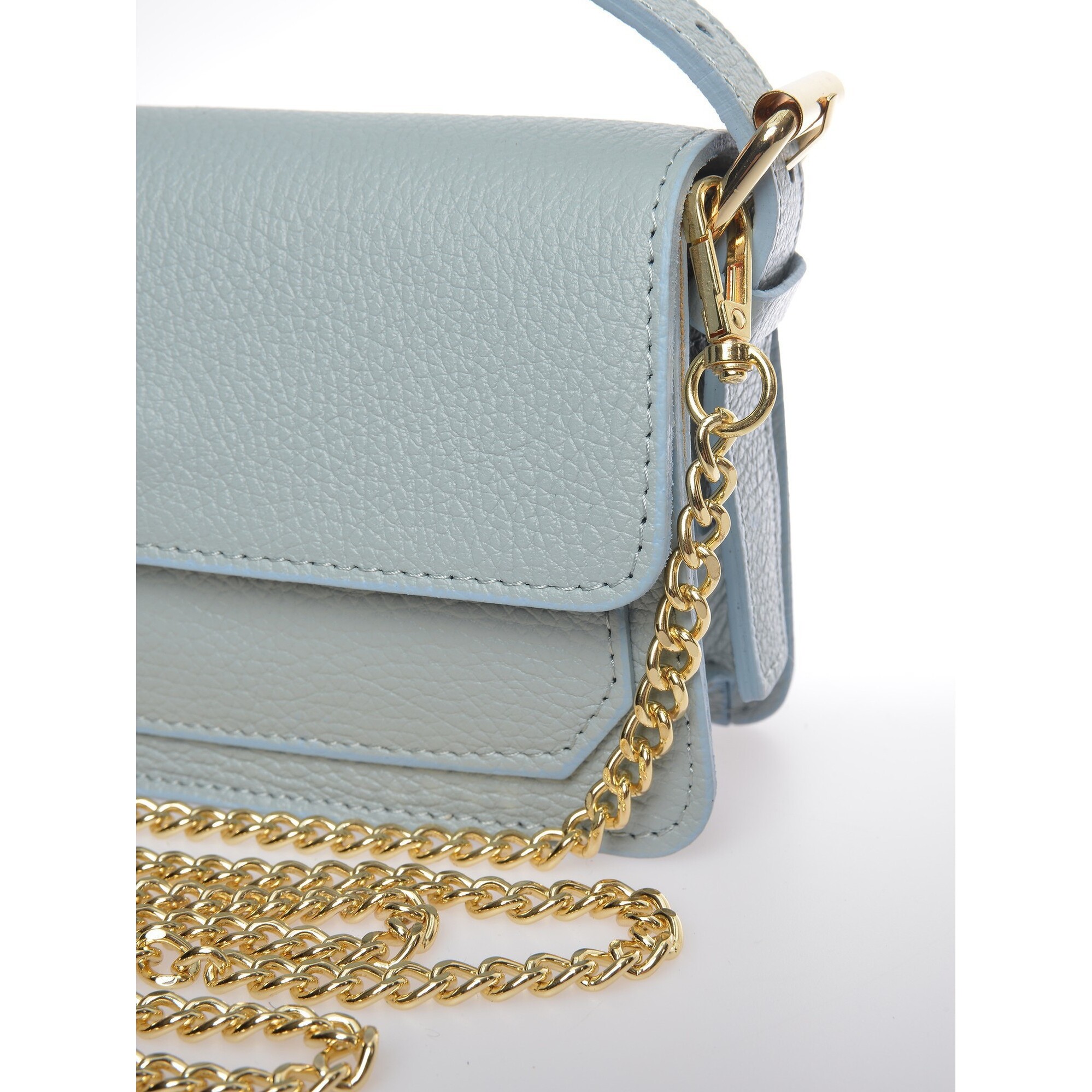 Borsa a spalla Anna Luchini Turchese