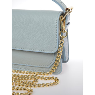 Borsa a spalla Anna Luchini Turchese