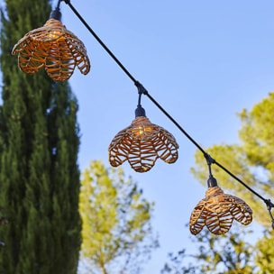 Guirlande connectable FLOWER 7xE27 6M