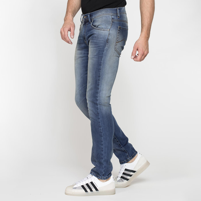 JEANS UOMO 5 TASCHE MOD. 717 SLIM FIT CON TRATTAMENTI