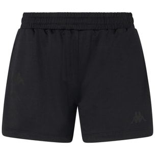 Kappa - Pantaloni Corti Donna Nero - Gines