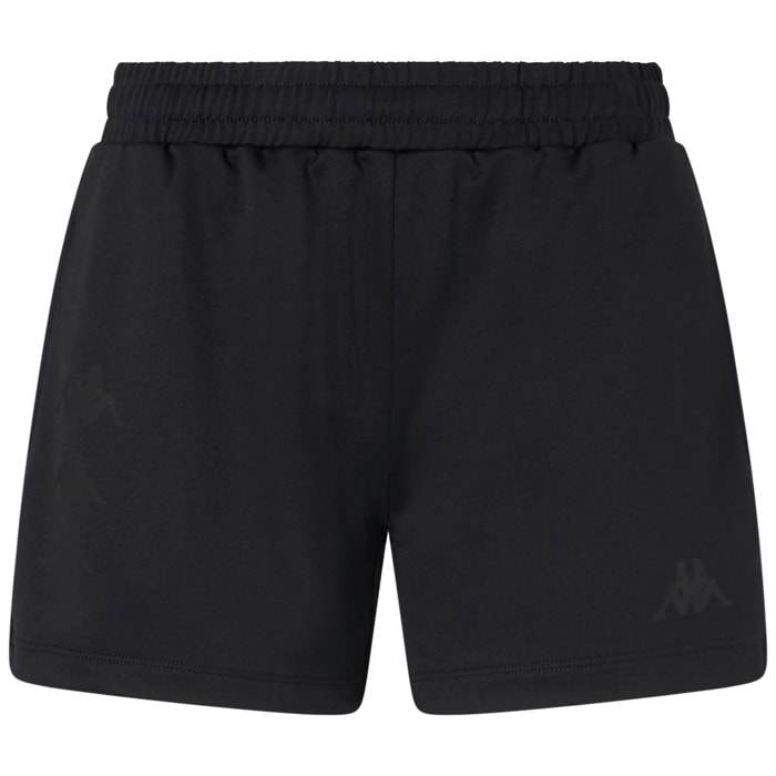 Kappa - Pantaloni Corti Donna Nero - Gines