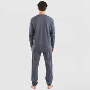 Pantalón largo básico deportivo índigo