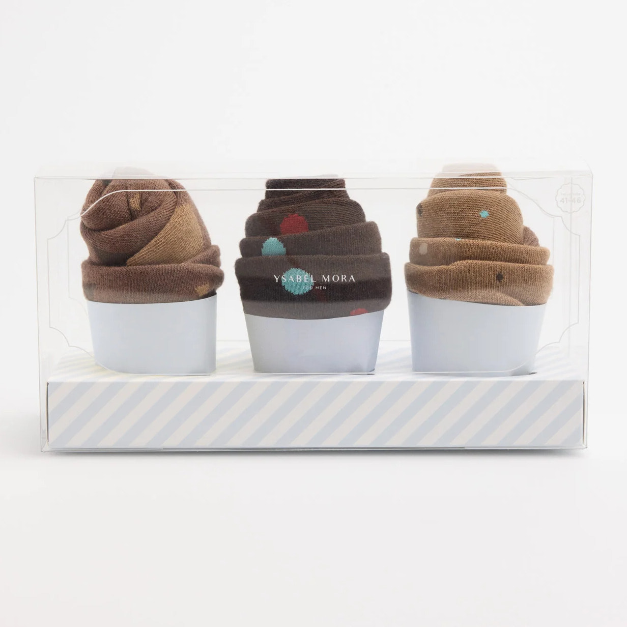 Confezione regalo di 3 calzini stampati per il compleanno