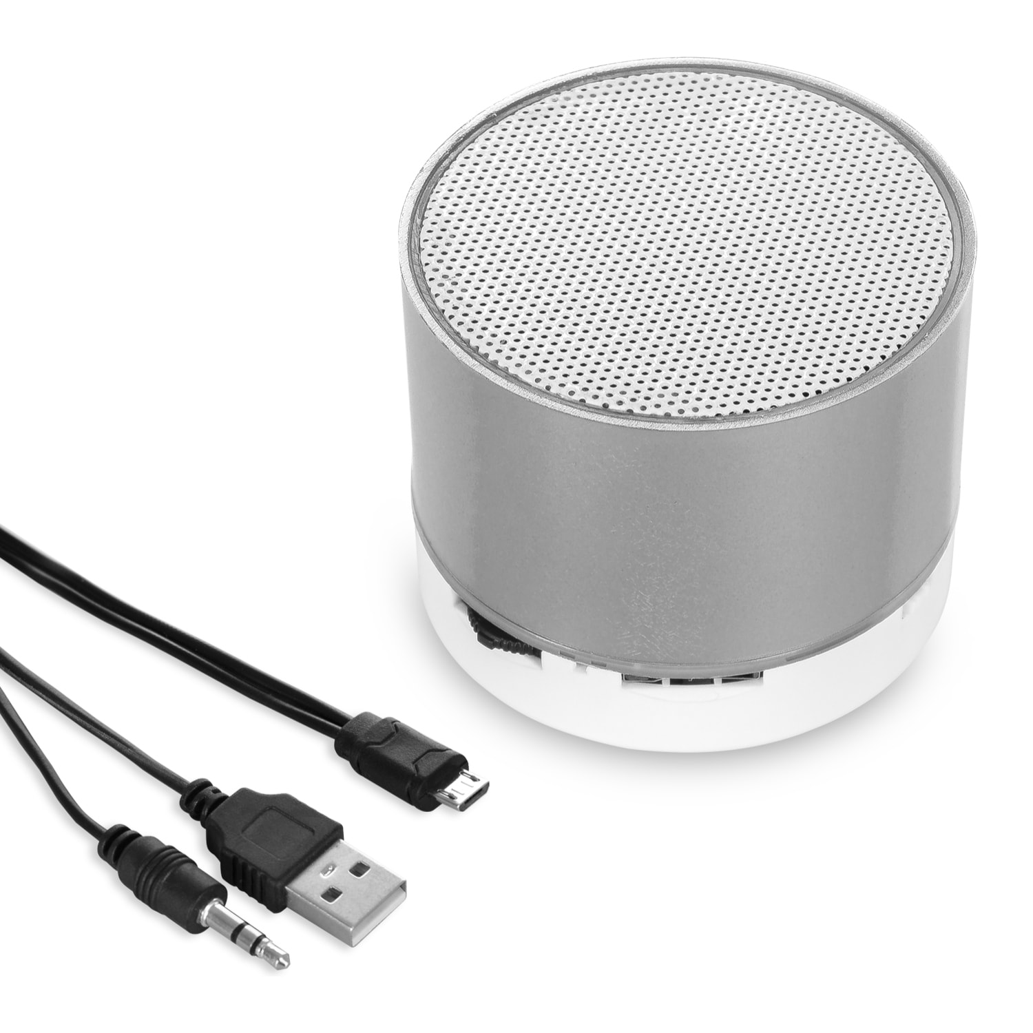 Altoparlante compatto Viancos Bluetooth 3.0 da 3W, con luce LED, vivavoce e radio FM.