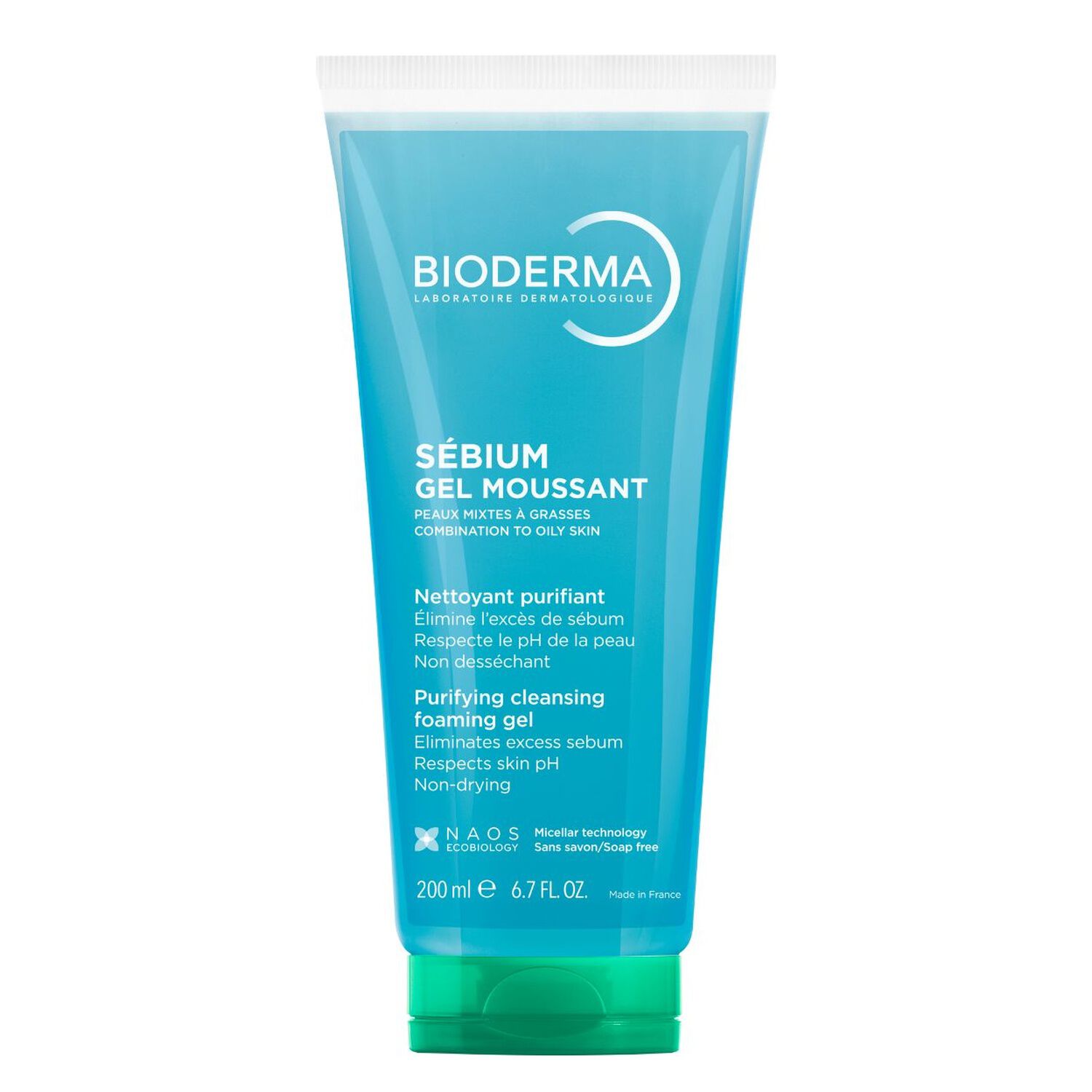 Sebium - Gel Moussant Nettoyant Purifiant 200ml