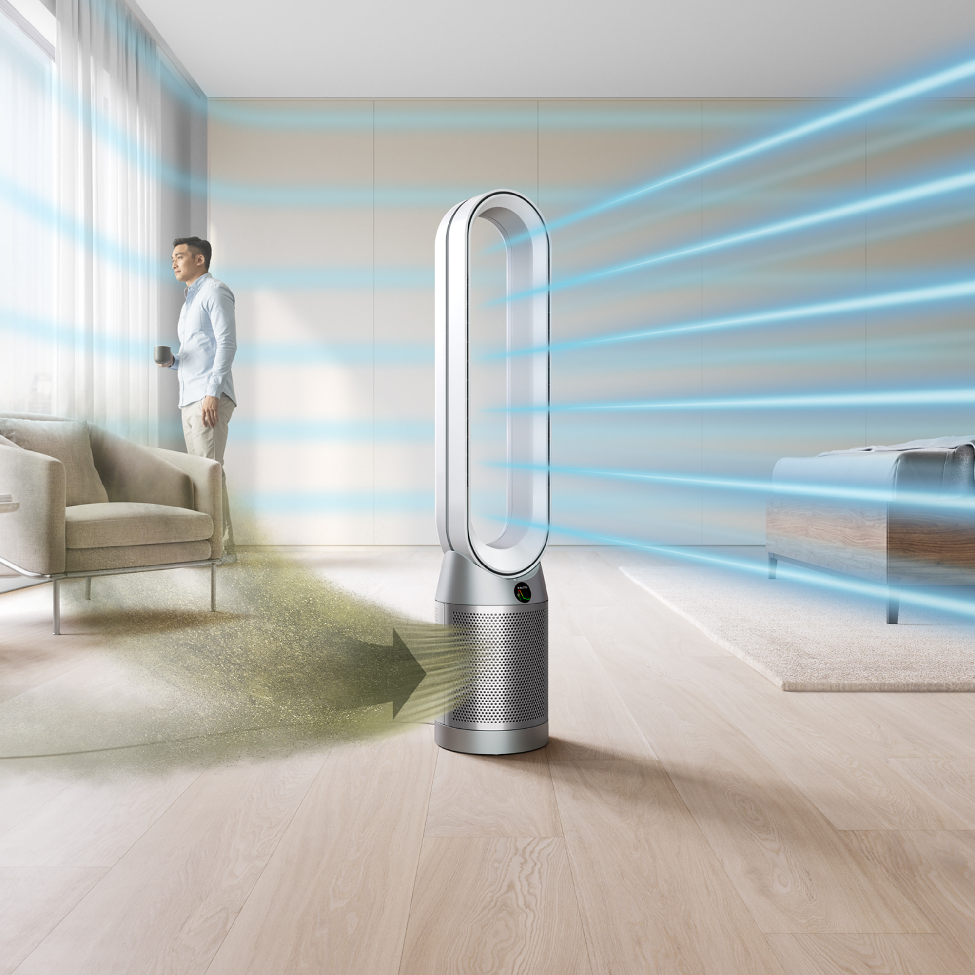 Ventilateur Dyson Purifier Cool Auto React (TP7A) - Reconditionné
