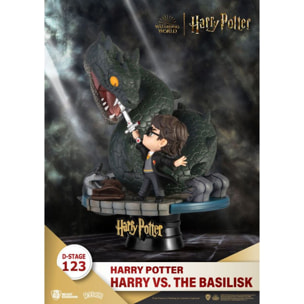 Harry Potter D-Stage PVC Diorama Harry Vs. The Basilisk 16 Cm Beast Kingdom Toys