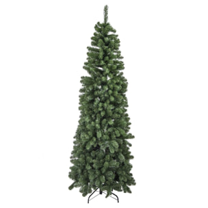 Albero di natale Monte Vettore slim con 451 rami cmø64h150