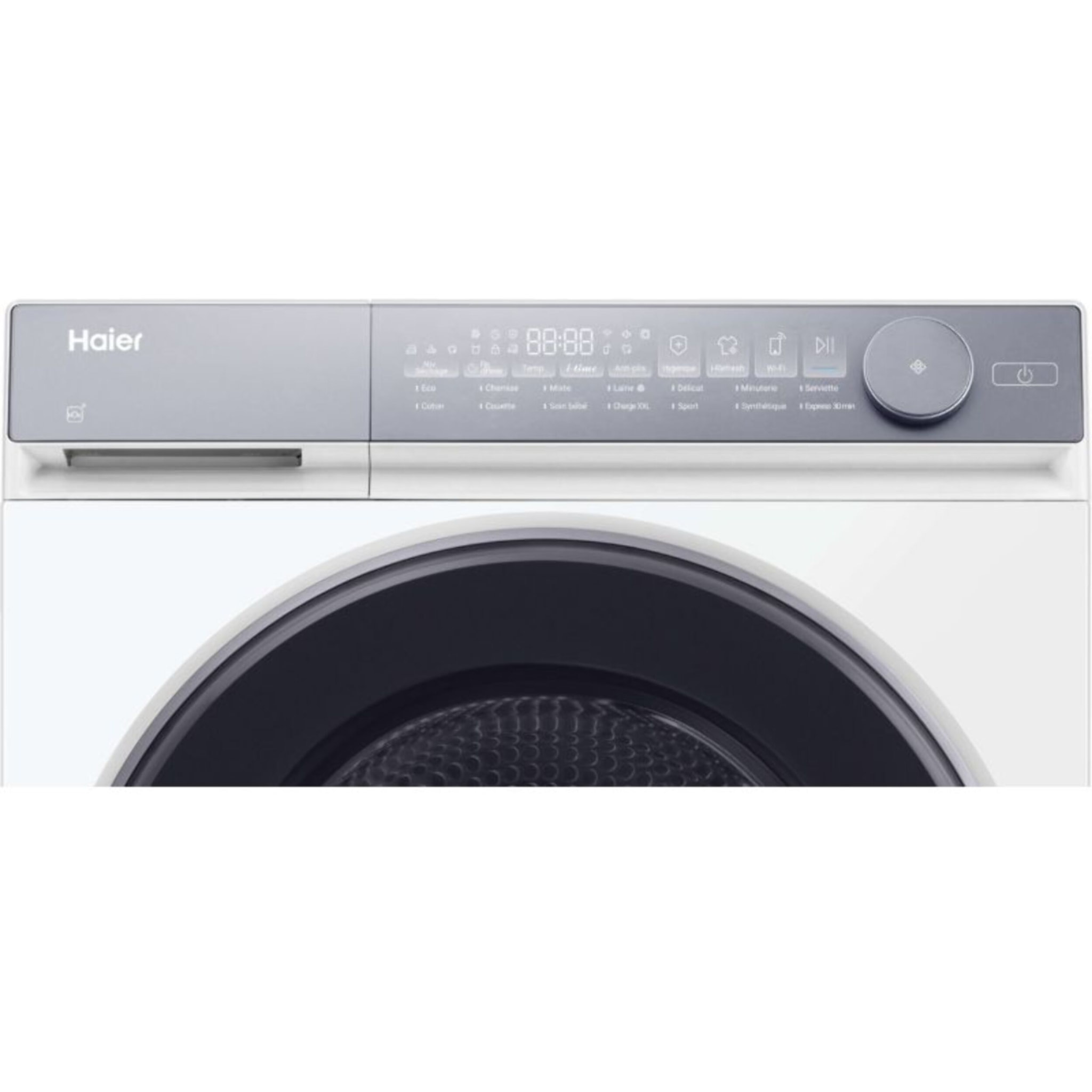 Sèche linge pompe à chaleur HAIER HD90-A367U1-FR 9kg - Idéal famille & Ultra-silencieux & Connecté & Basse consommation