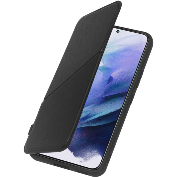 Etui ADEQWAT Samsung S22+ Cuir noir