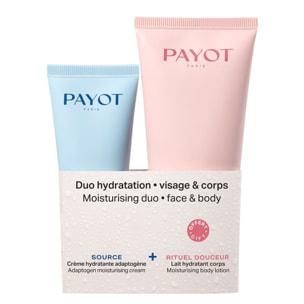 Rituel Douceur - Duo Crème Hydratante Adaptogène 30ml + Lait Hydratant Corps 100ml