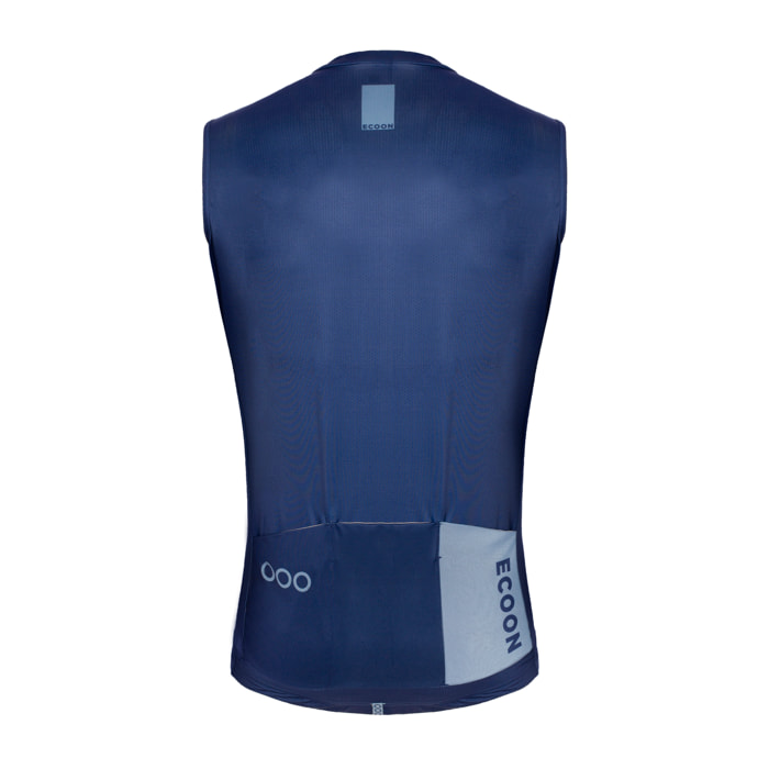 Maillot sin mangas ECOON modelo Alpe D´Huez en color Azul