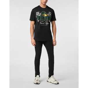 PHILIPP PLEIN Camiseta de cuello redondo y manga corta DUCK