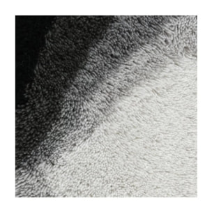 Tapis de bain Acrylique KALI 70x120cm Noir & Gris Spirella