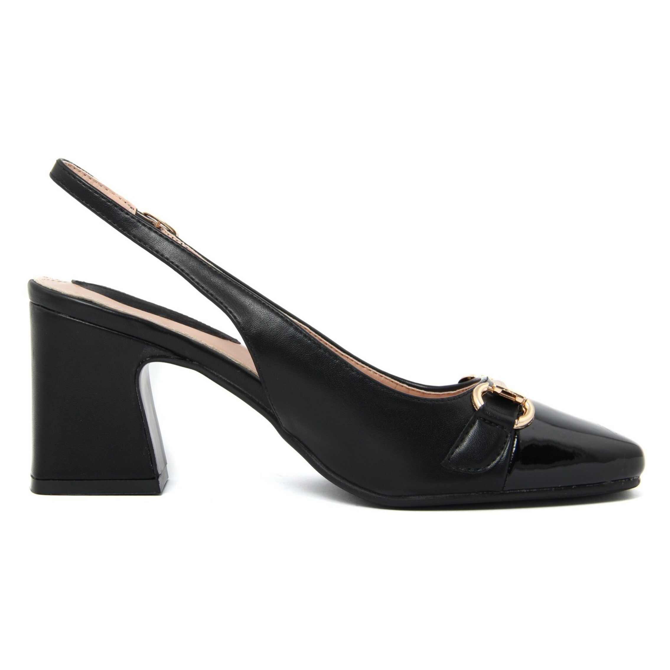 Slingback Donna colore Nero-Altezza tacco:8cm