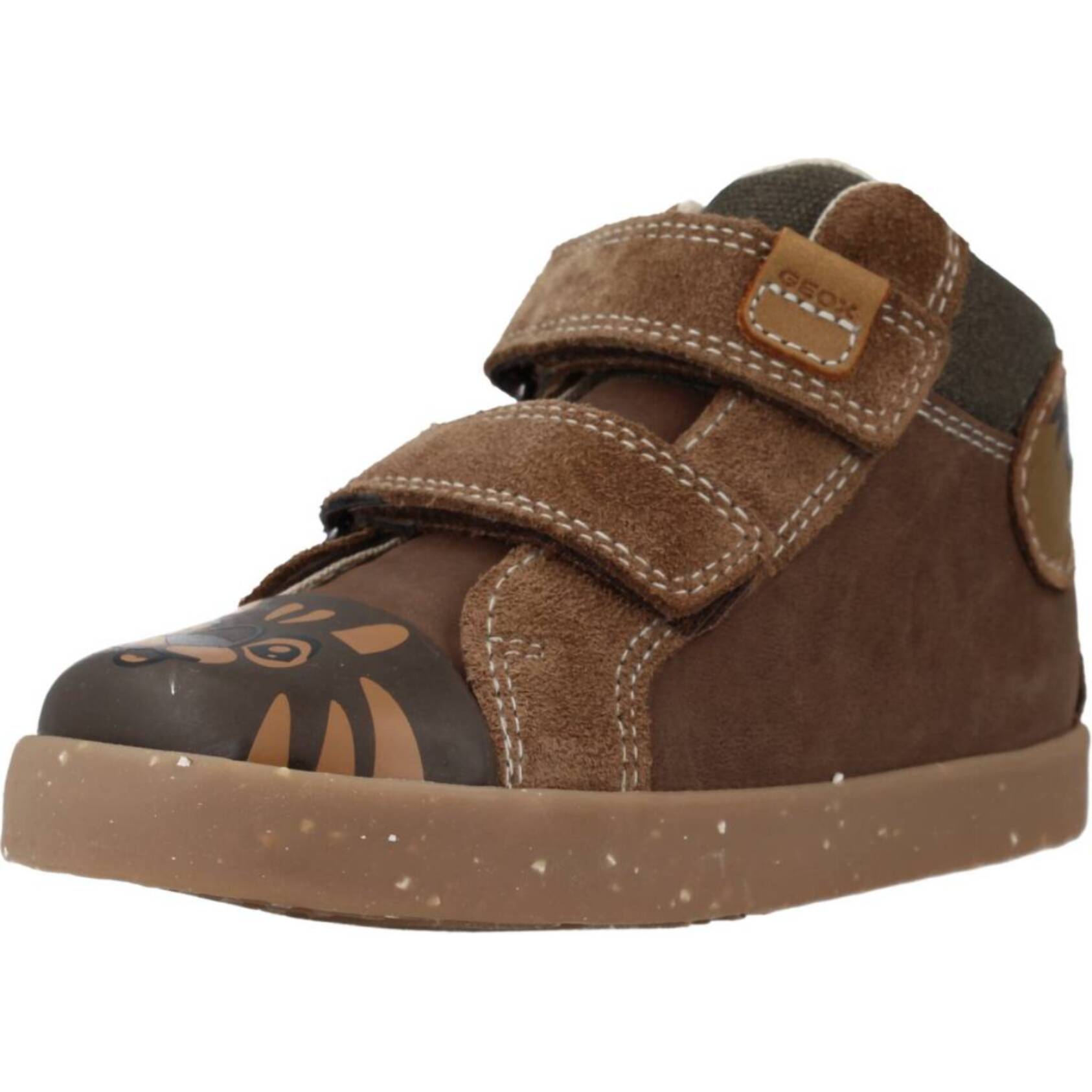 Zapatillas Niño de la marca GEOX  modelo B KILWI BOY MARRON