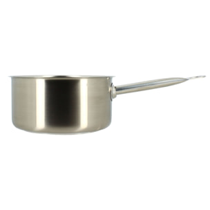 Casserole professionnelle acier inoxydable 20cm - tous feux  PROFESSIONNEL