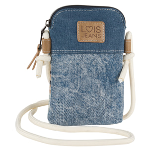 Minibolso Para Móvil Lois Carolina Azul