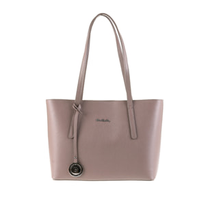 Borsa a spalla da donna Made in Italy - Modello Elowen Lux - 100% pelle - 38.0 x 25.5 x 12.5 cm