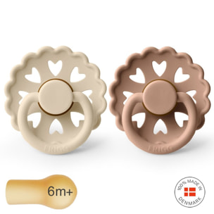 Frigg Pack 2 Chupetes Block Latex Fairytale