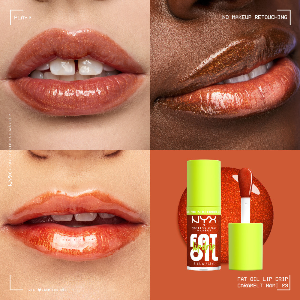 NYX Professional Makeup FAT OIL Gloss CARAMELT MAMI