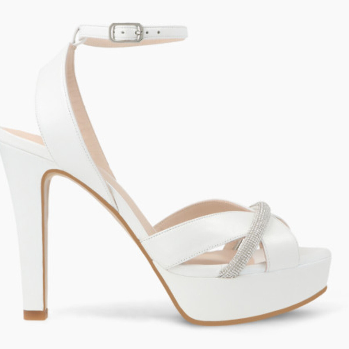 SANDALIAS DE NOVIA BLANCAS TAINOA