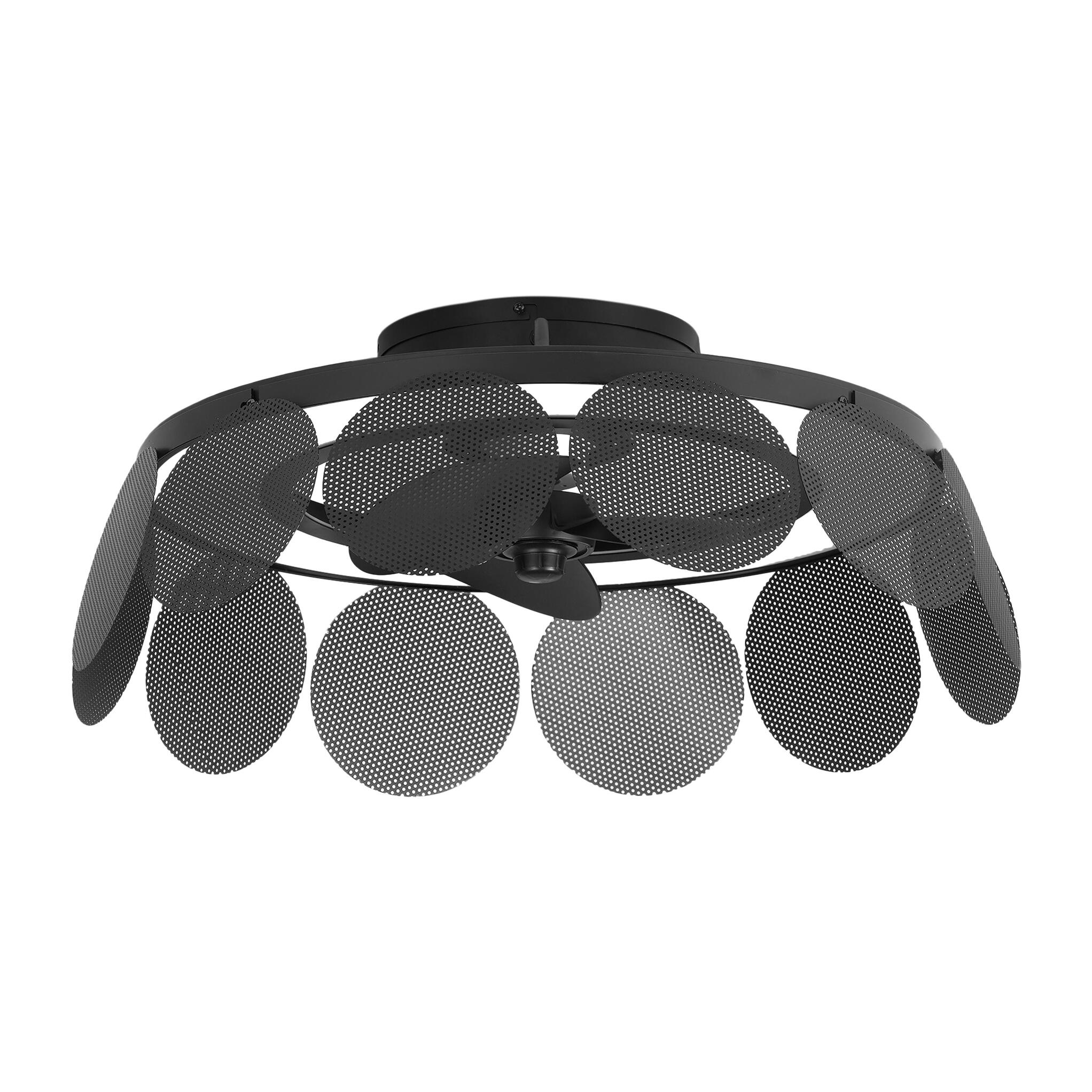 FORLIGHT Cil ventilador color negro