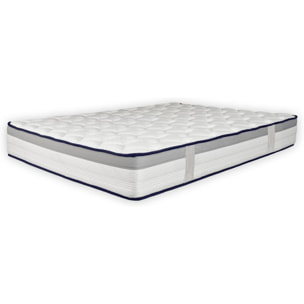 Matelas 2 personnes mousse visco - louna